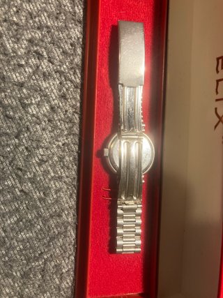 Reloj Lotus Quartz Mujer Plata Blanco funciona