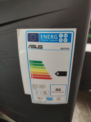Monitor Asus XG27VQ Curvo