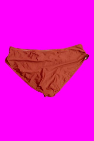 Costume da bagno due pezzi bandana marrone XXL