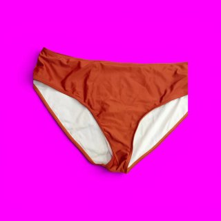 Costume da bagno due pezzi bandana marrone XXL