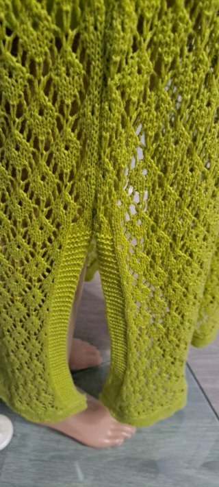 Vestido largo de verano verde