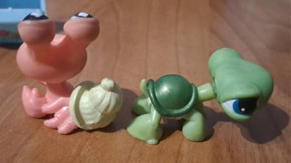 Pack Littlest Pet Shop Tortuga y Hermitaño #187/18
