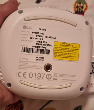 Proyector portátil Minibeam Nano PV150G