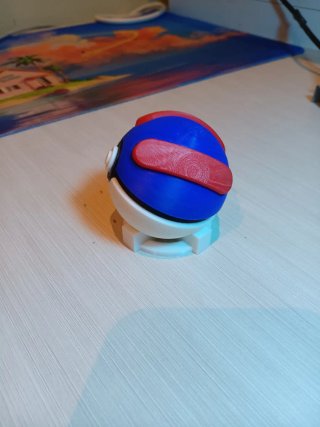 Super ball antiestrés clicky de 5.4 cm
