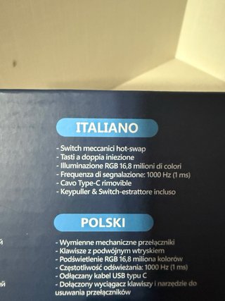 Tastiera Gaming Geeky GK61