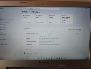 PORTÁTIL LENOVO Z50-70 i7 16GB SSD 1TB NVIDIA 2GB