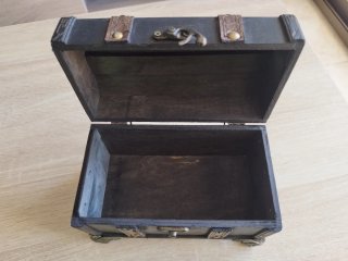 Cofre Pirata Madera y Cuero