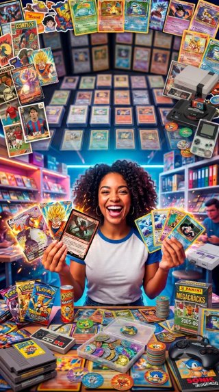 Cromos , videojuegos , tazos ...