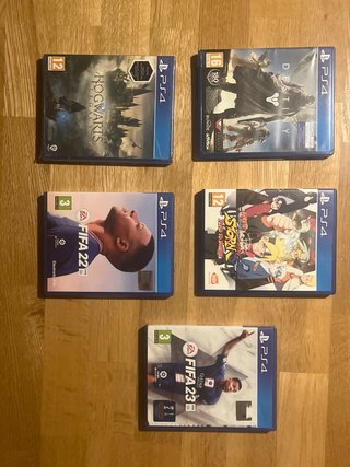 PS4 Juegos: Hogwarts Legacy, Destiny, FIFA 22/23