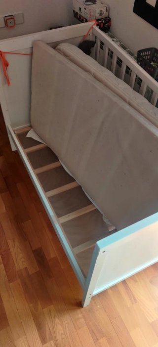 Cuna bebé IKEA blanca