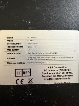 Lámpara LED de mesa con lupa