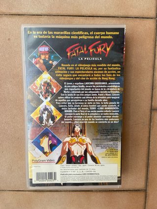 VHS Fatal Fury: La Película (Español)