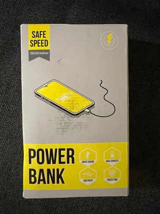 Power Bank 27000mAh Carga Rápida 22.5W