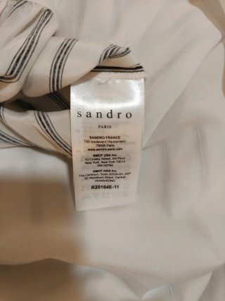 Vestido camisero Sandro Talla 38