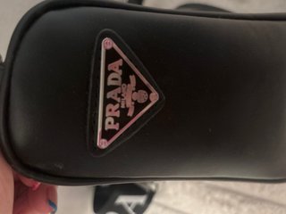 Bolso Prada Negro Triángulo