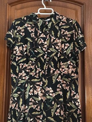 Vestido largo estampado floral Julia Style