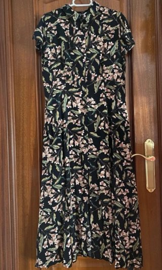Vestido largo estampado floral Julia Style