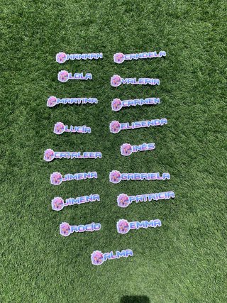Imanes K-Pop Huntrix Nombre Personalizado
