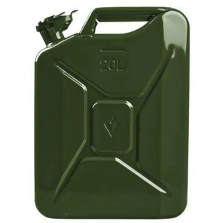 Garrafa gasolina metálica 20L