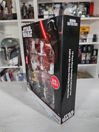 Star Wars 12 Metalfigs Set, Die Cast.