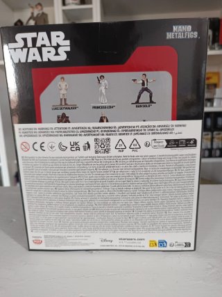 Star Wars 12 Metalfigs Set, Die Cast.