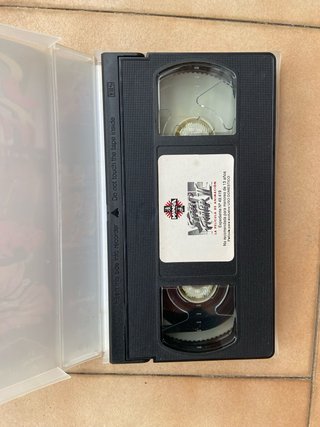 Película VHS Street Fighter II Anime Español