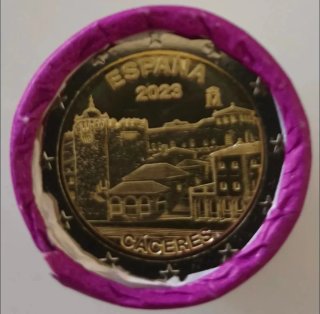 Moneda 2€ España 2023 Cáceres Conmemorativa