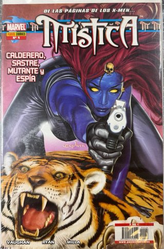 Cómics Mística 12 números Panini 2005-200