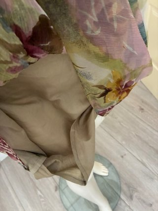 Vestido gasa Studio Classic floral talla única