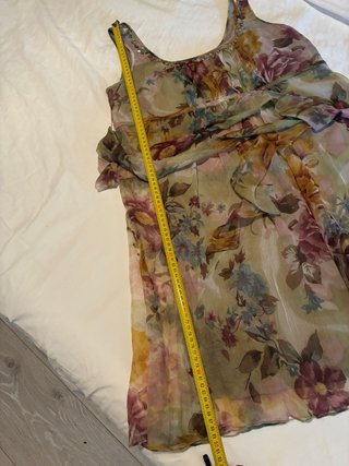 Vestido gasa Studio Classic floral talla única