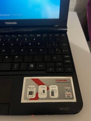 Portatile Toshiba NB250-10H Nero