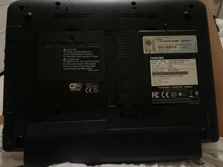 Portatile Toshiba NB250-10H Nero