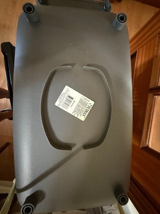 Transportín para mascotas gris y blanco