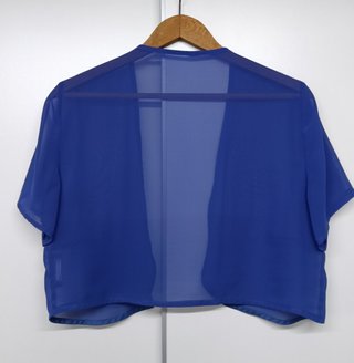 Blusa Nominal Talla M Azul Klein Transparencias