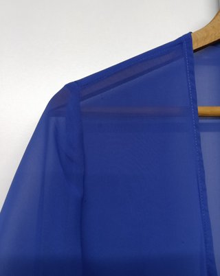 Blusa Nominal Talla M Azul Klein Transparencias