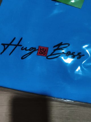 Camiseta Hugo Boss Azul Talla XL