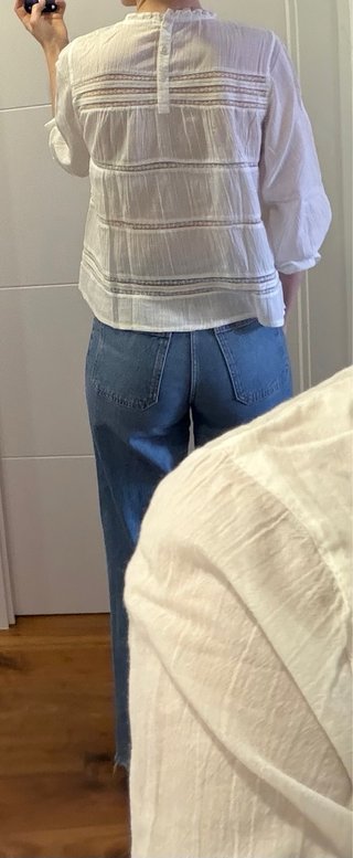 Camisa bámbula enca blca M