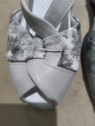 Sandalias anatómicas grises talla 39