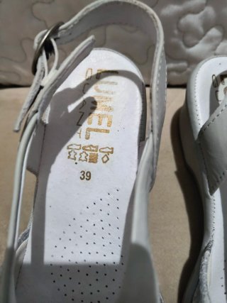Sandalias anatómicas grises talla 39