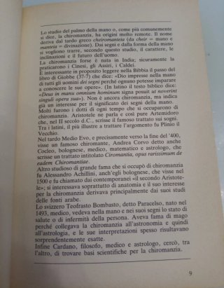 Chiromanzia La mano la sorte il carattere manuale