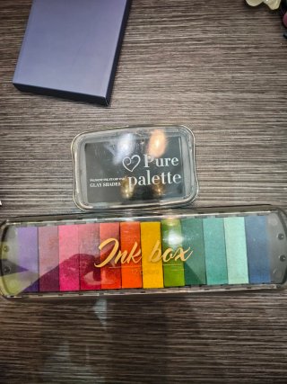 Set de sellos y almohadillas de tinta