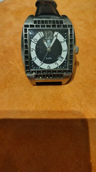 Orologio Kienzle Quadrato Nero e Argento