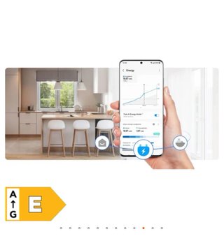 Nevera Samsung Bespoke Cristal Blanco