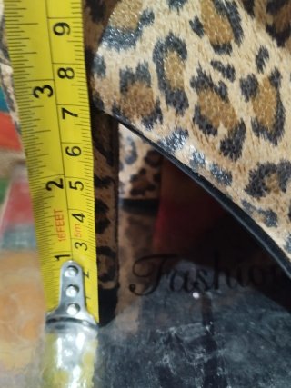 Botas altas leopardo talla 38
