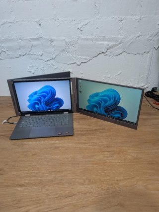 Schermo estensibile portatile 15,6 doppio monitor