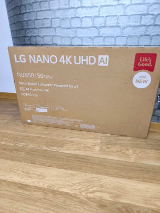 LG Nano 4K UHD AI TV 50 NU85B