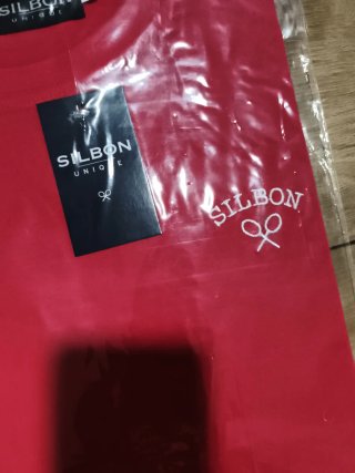 Camiseta Silbon Roja Talla XXL