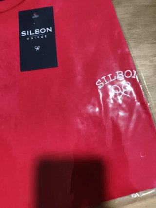 Camiseta Silbon Roja Talla L