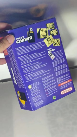 Caja Nintendo Game Boy Camera
