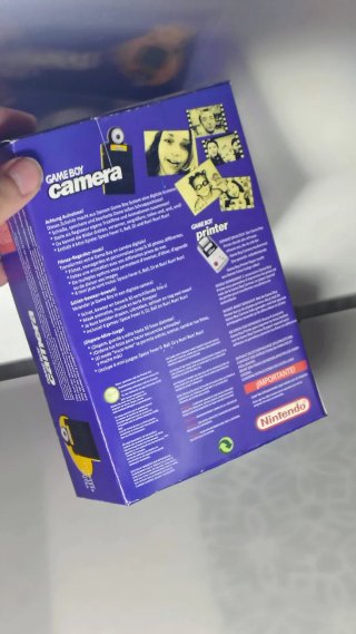 Caja Nintendo Game Boy Camera